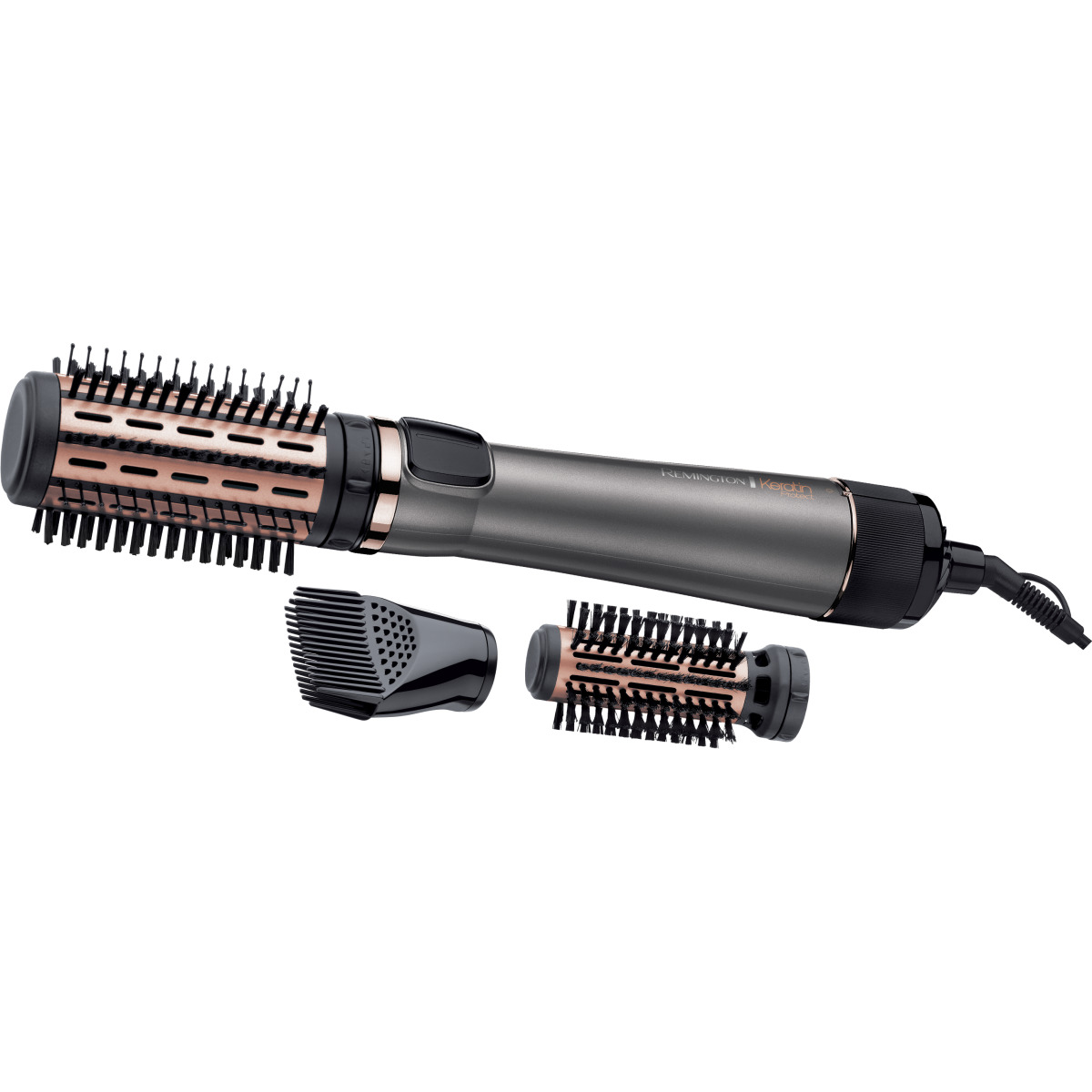 AS8810 Brosse à air chaud Keratin Protect rotative